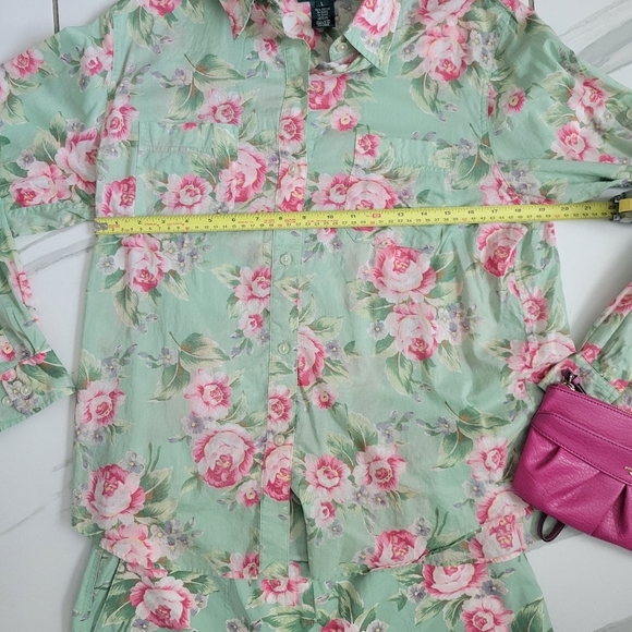 Ralph Lauren Mint and Pink Floral Set - Picture 2 of 6